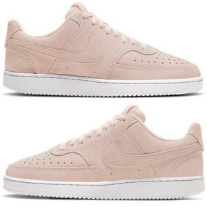 Nike Womens Court Vision Low Orange Pearl Suede Powder Pink 10 NWT BOX